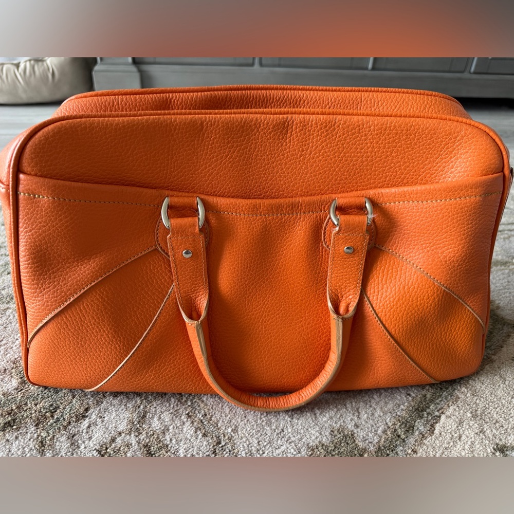 Nero Bianco vintage leather bag